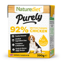Pâtées sans céréales Purely 390g Naturediet poulet
