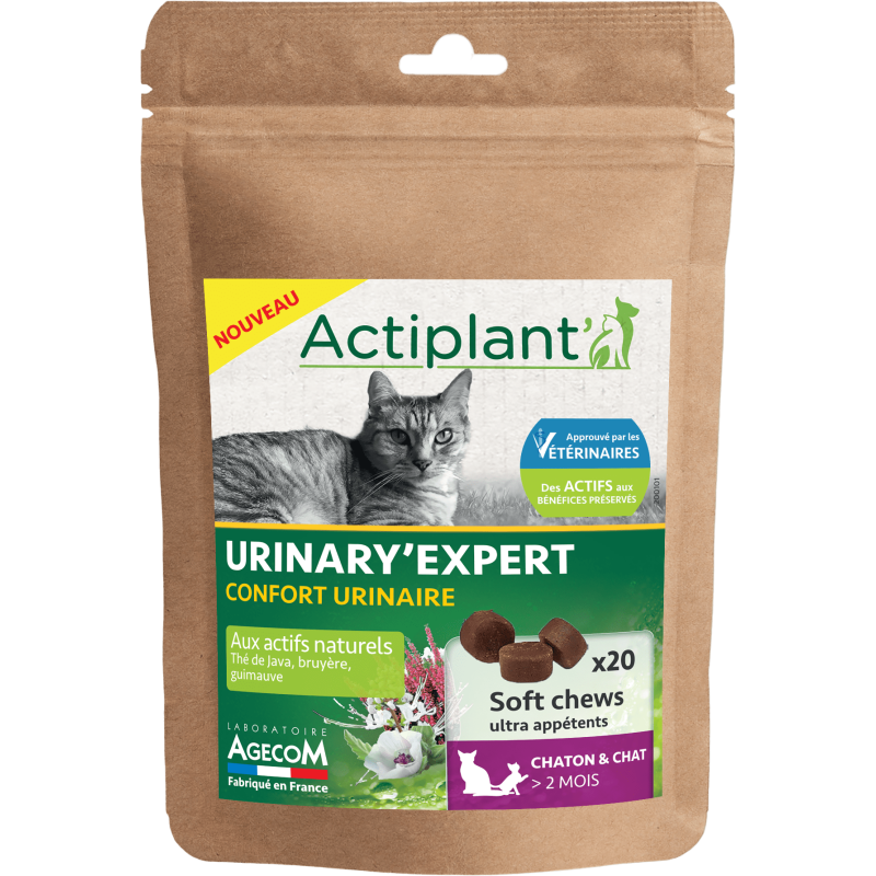 Soft chew Urinary'Expert Actiplant'