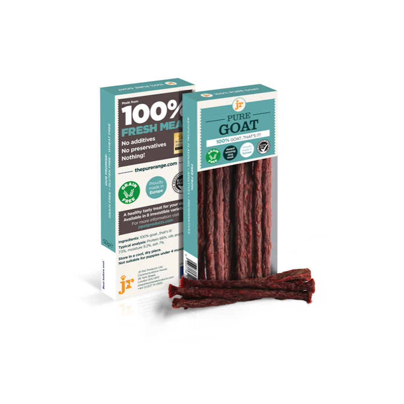 Sticks de viande pour chiens JR Pet Products Chèvre