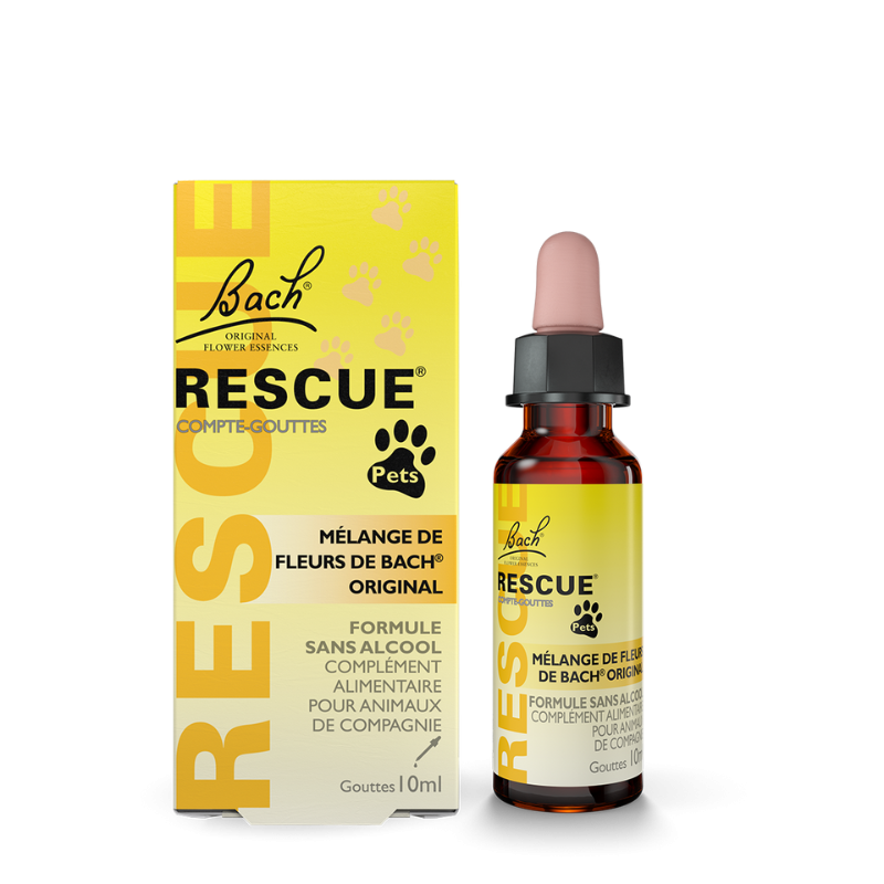 Rescue pet remedy Fleur de Bach : stress et anxieté