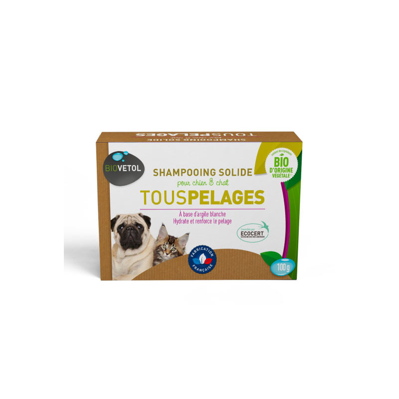 Shampoing Solide Tous Pelages Biovetol