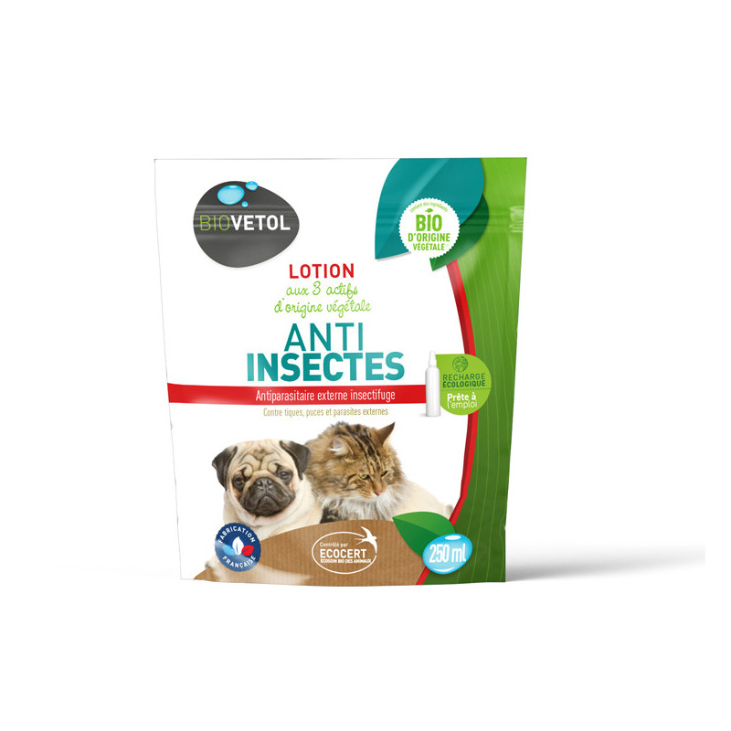 Recharge-Lotion-puces-tiques-naturelle-chien-chat-250ml-Biovetol-CCN