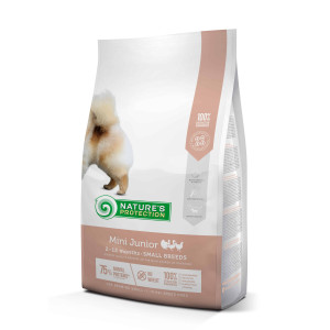 Croquettes Mini Junior Poulet Natures Protection