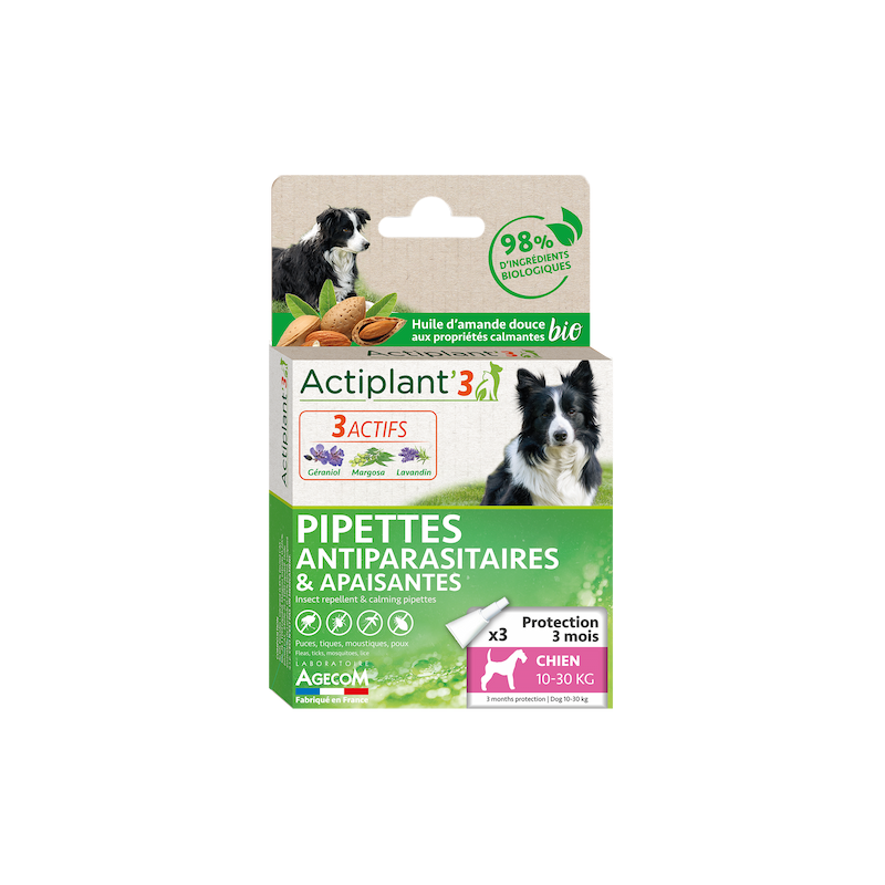 Pipettes Actiplant'3 Chien Moyen