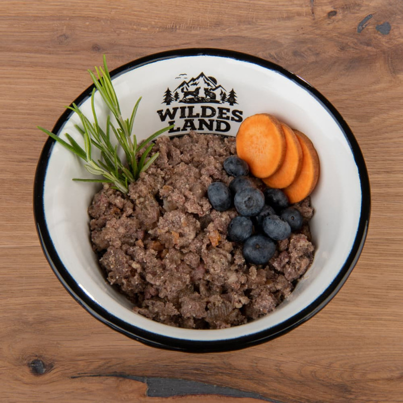 Boeuf et patates douces 8 x 150g Wildes Land