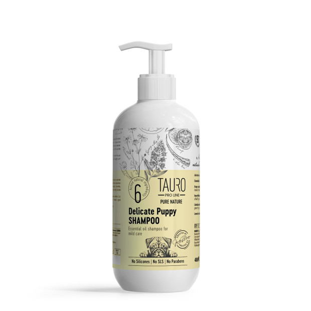 Shampoing doux pour chiot Tauro Pro Line