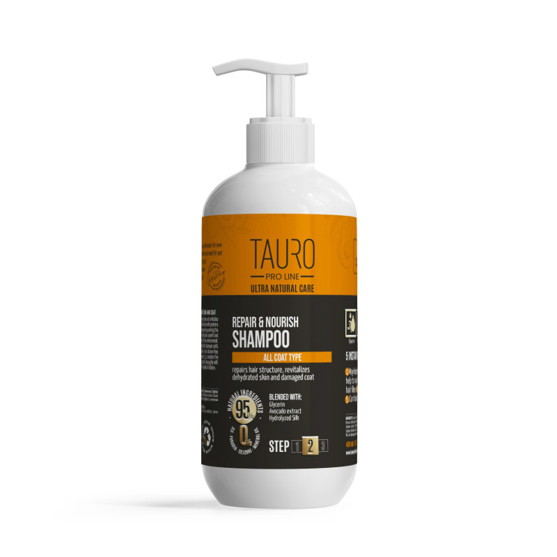 Shampoing réparateur et nourrissant Tauro Pro Line 400mL