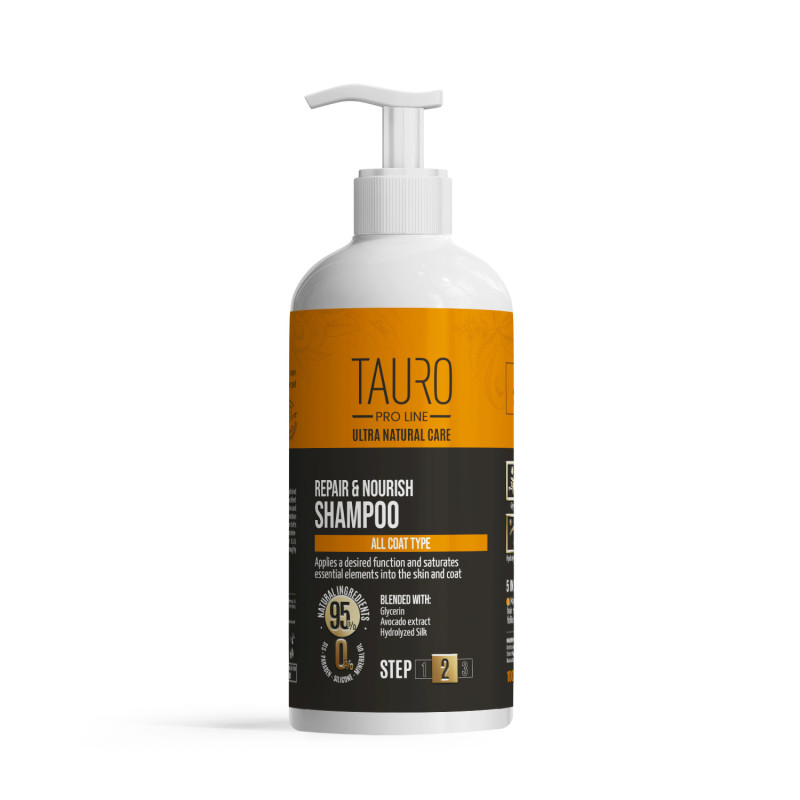 Shampoing réparateur et nourrissant Tauro Pro Line 1L