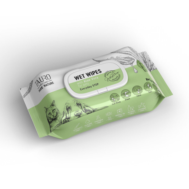 Lingettes humidifiées Tauro Pro Line