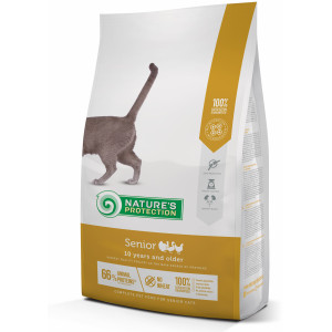 Croquettes pour chat senior Nature's Protection