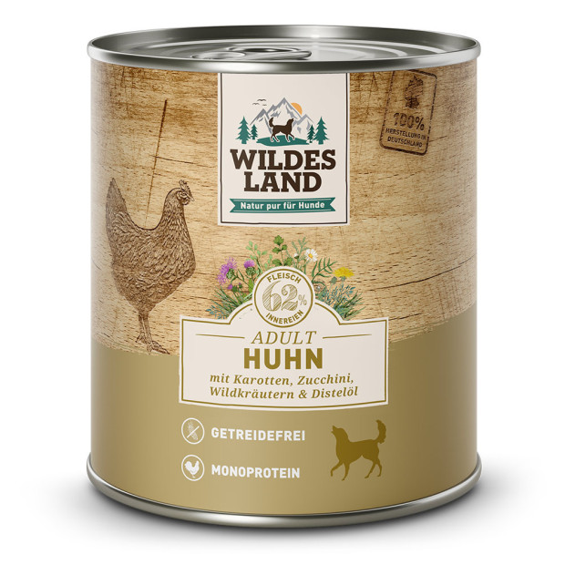 800g Wildes Land au Poulet