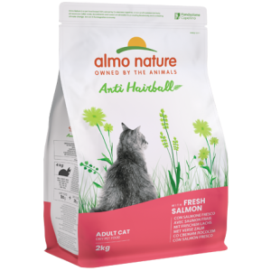 Croquettes Holistic Anti Hairball saumon pour chats Almo Nature 2kg