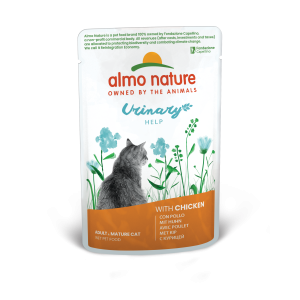 Sachet fraicheur Fonctionnel Urinary Support pour chats poulet  - Almo Nature