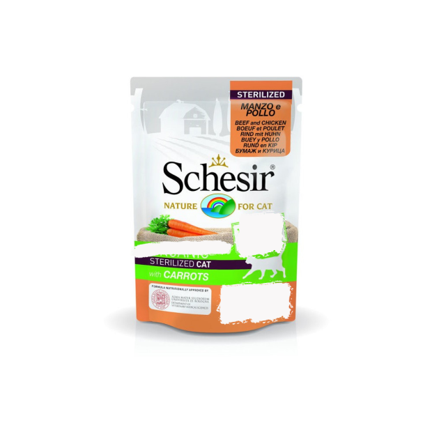 SCHESIR - Sachet fraicheur 85 g - Chat 