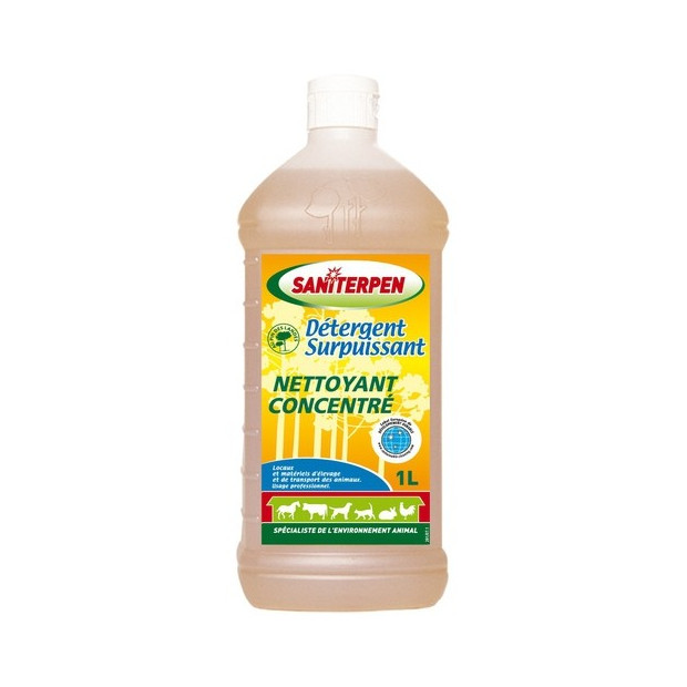 Detergent surpuisant saniterpen