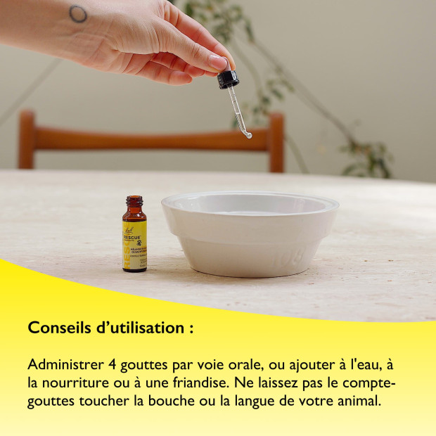 Rescue Pet Remedy Fleur de Bach : Anti-Stress et Anxieté