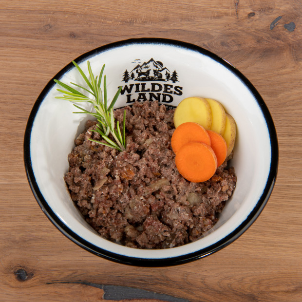 Pâtée 800g Bio Boeuf Wildes Land