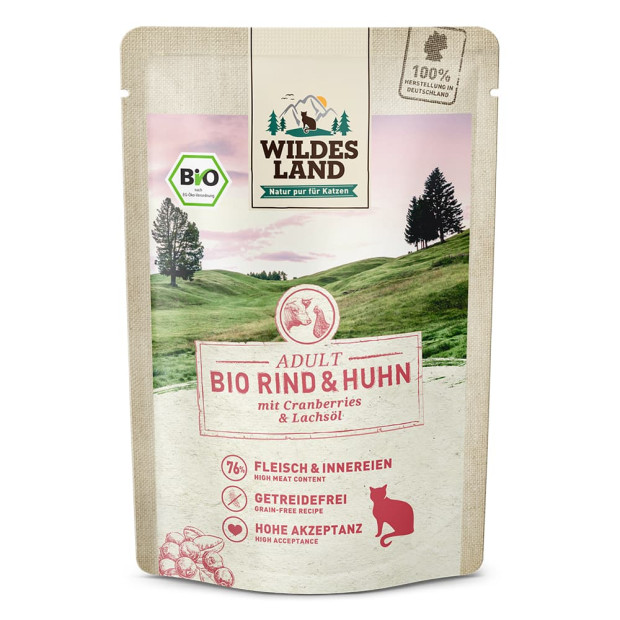 Boeuf, poulet et cranberries 85g