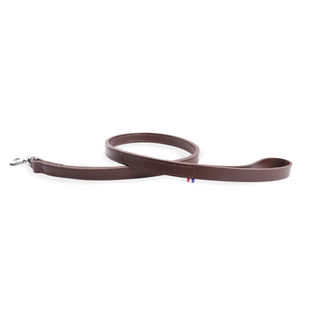 Laisse chien cuir pleine fleur double épaisseur Martin sellier