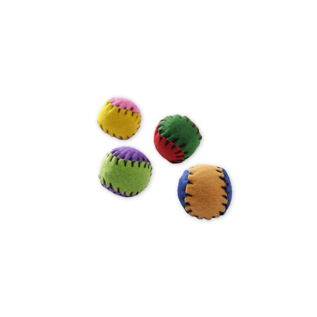 Balles feutrine pour chats martin sellier