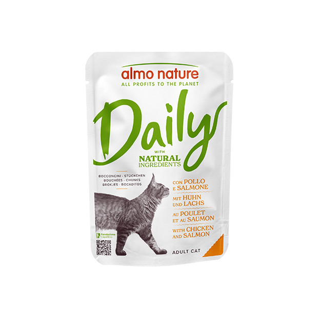 Daily Almo Nature pâtée pour chat en sachet de 70g