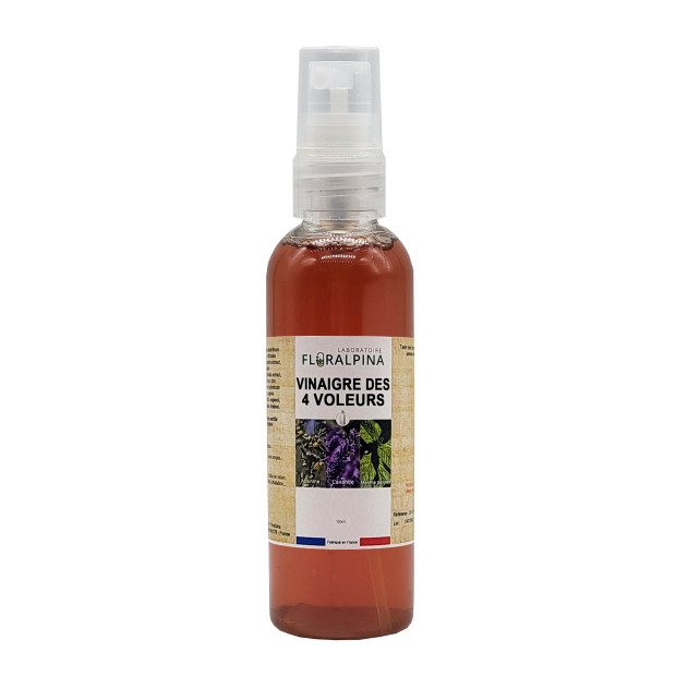 Vinaigre des 4 voleurs Floralpina répulsif tique puce