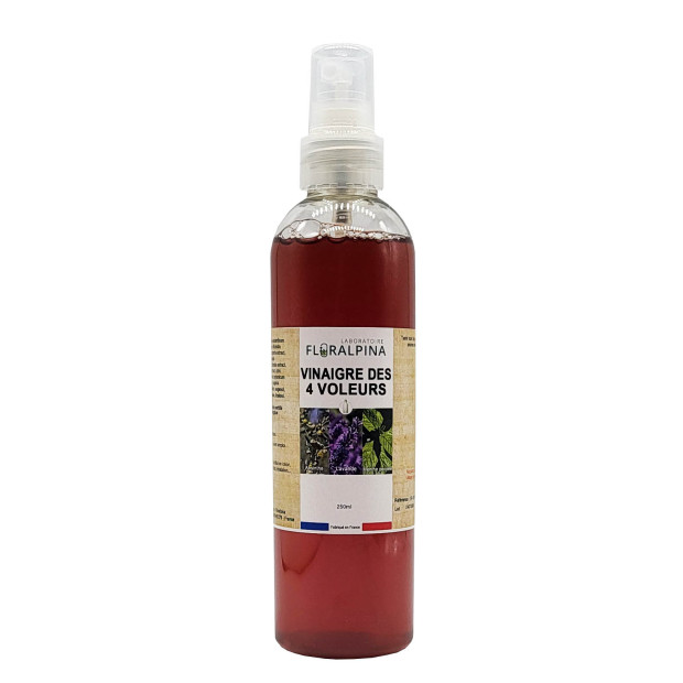 Vinaigre des 4 voleurs Floralpina répulsif tique puce