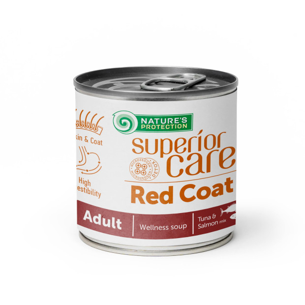 Soupe pour chiens roux Nature's Protection