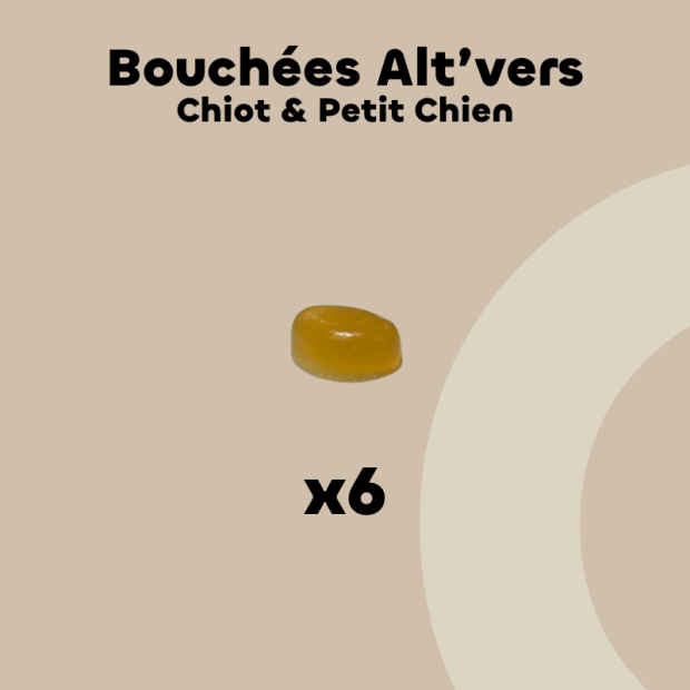 Alt'vers bouchées bio pour chiens Biovetol