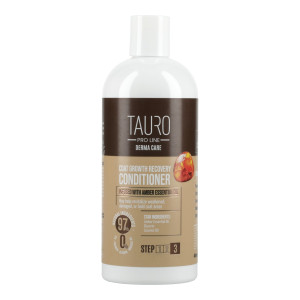Après-shampoing à l'ambre repousse poil chien & chat Tauro Pro Line