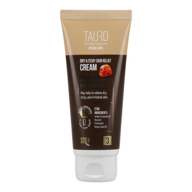 Crème apaisante à l'ambre pour peau sèche et sensible Tauro Pro Line