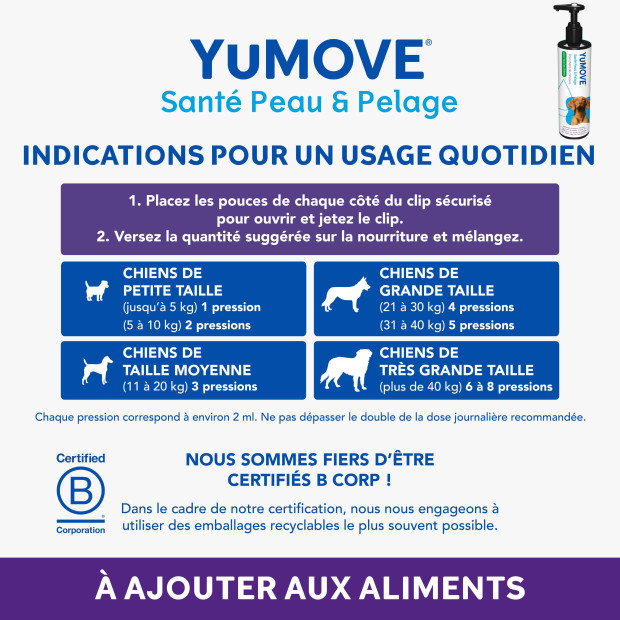 Pack Peau et Poil Yumove