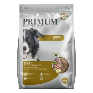 Croquettes chien semi humides canard Primum