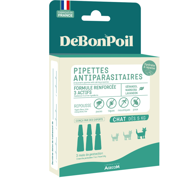 Pipettes pour chat chaton Actiplant'3  Laboratoire Agecom