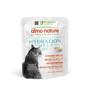 Sachet hydration help Almo Nature 50g poulet