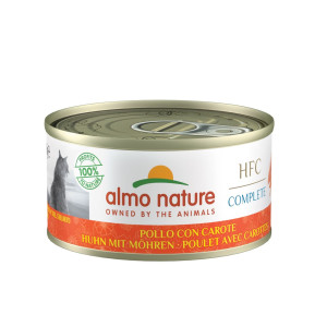 Boite HFC 70g grain free poulet carottes