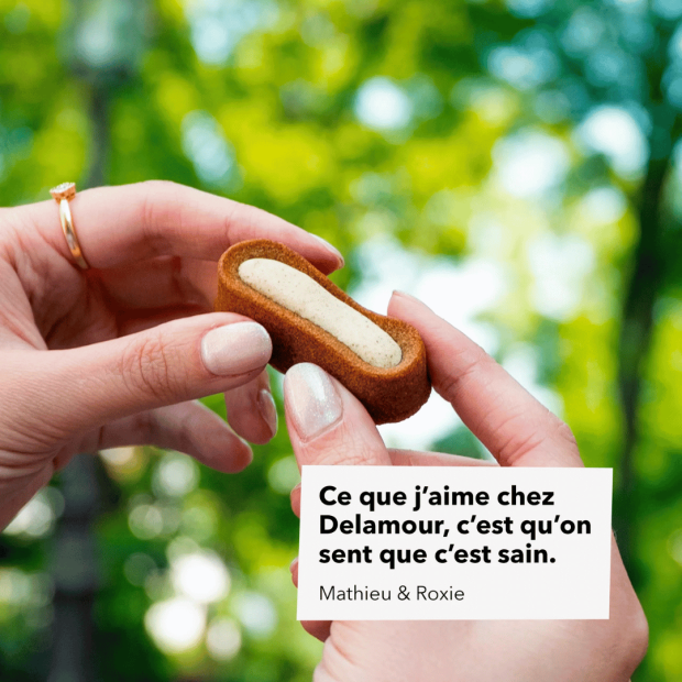 Le Moelleux Sérénité Delamour – Pâtisserie naturelle pour chien apaisé et détendu