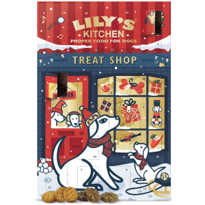 Calendrier de l'avent chien Lily's Kitchen avec friandises