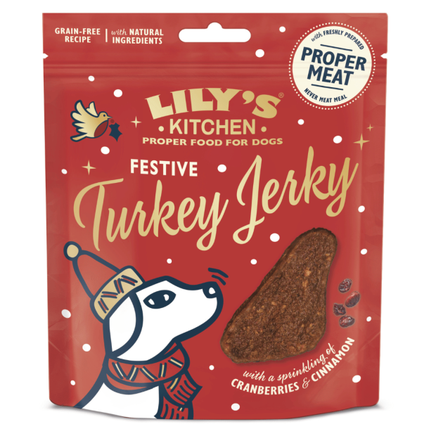 Bouchées de dinde de Noël Lily's Kitchen pour chiens
