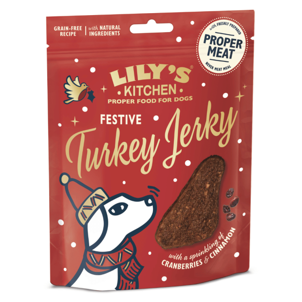 Bouchées de dinde de Noël Lily's Kitchen pour chiens
