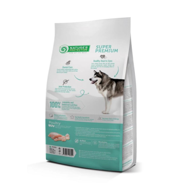 Croquettes Senior Poulet Nature's Protection pour chien