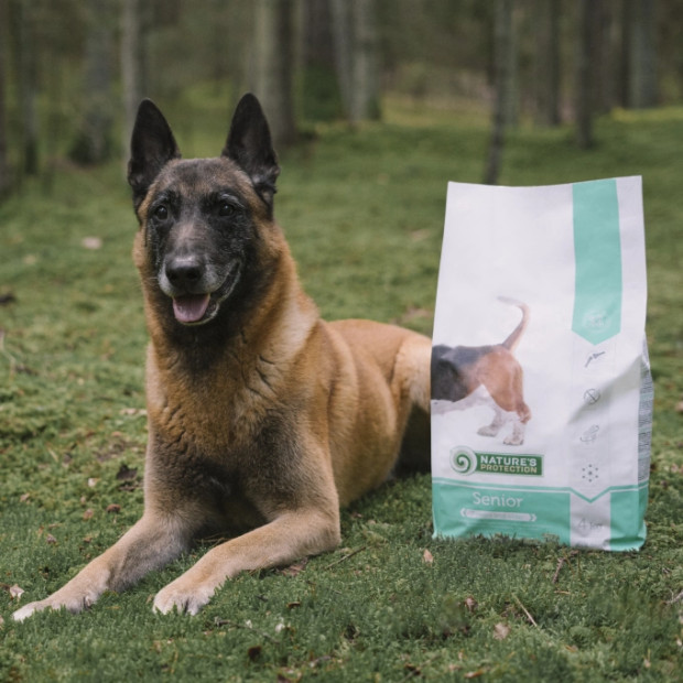 Croquettes Senior Poulet Nature's Protection pour chien