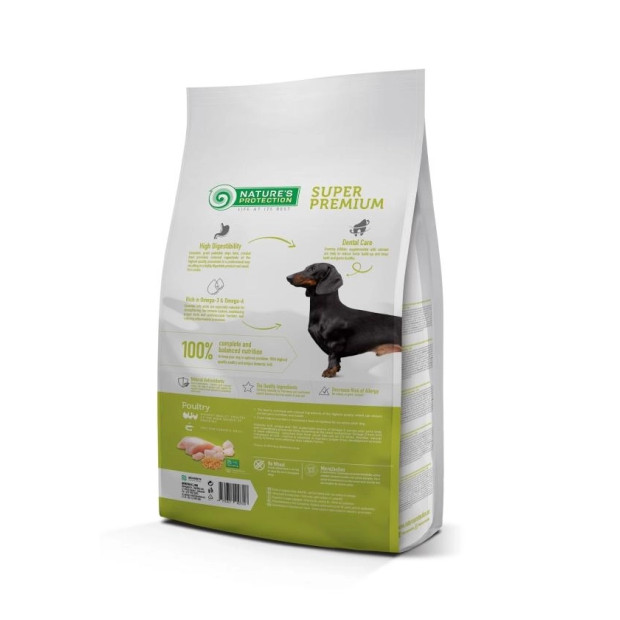 Croquettes Mini Adulte Poulet Nature's Protection