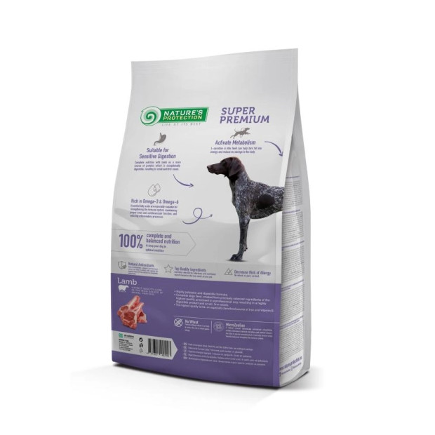 Croquettes Adulte Agneau Nature's Protection pour chien