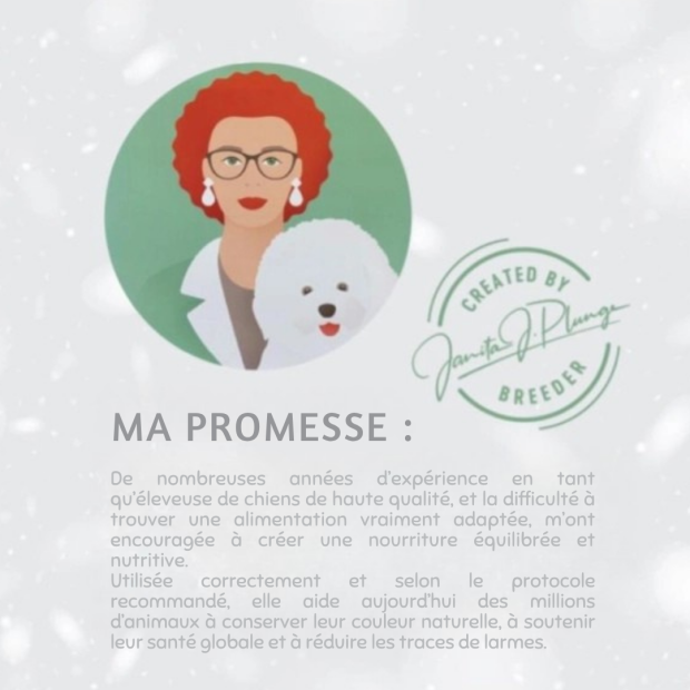 Croquettes pour chien blanc adulte mini au saumon