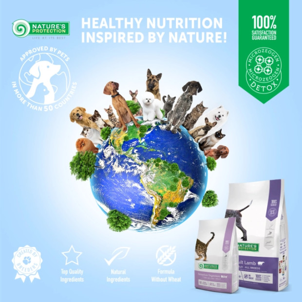 Croquettes digestion sensible chat Nature's Protection