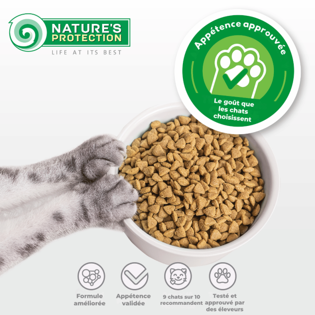 Croquettes Chat Urinary Nature's Protection équilibrées