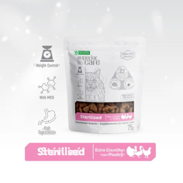 Friandise chat stérilisé Nature's Protection