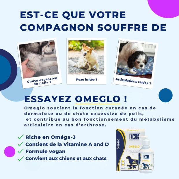 Omeglo TRM pour chien et chat