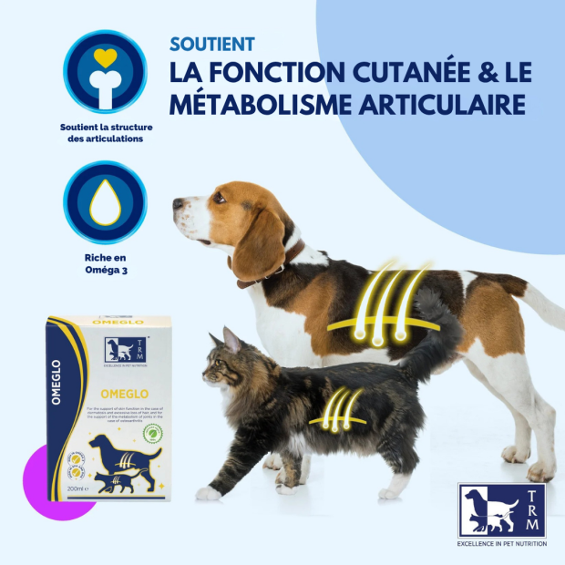 Omeglo TRM pour chien et chat